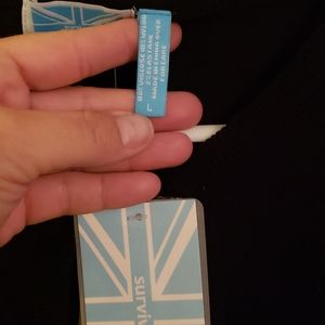 SURVIVAL womens black cardigan